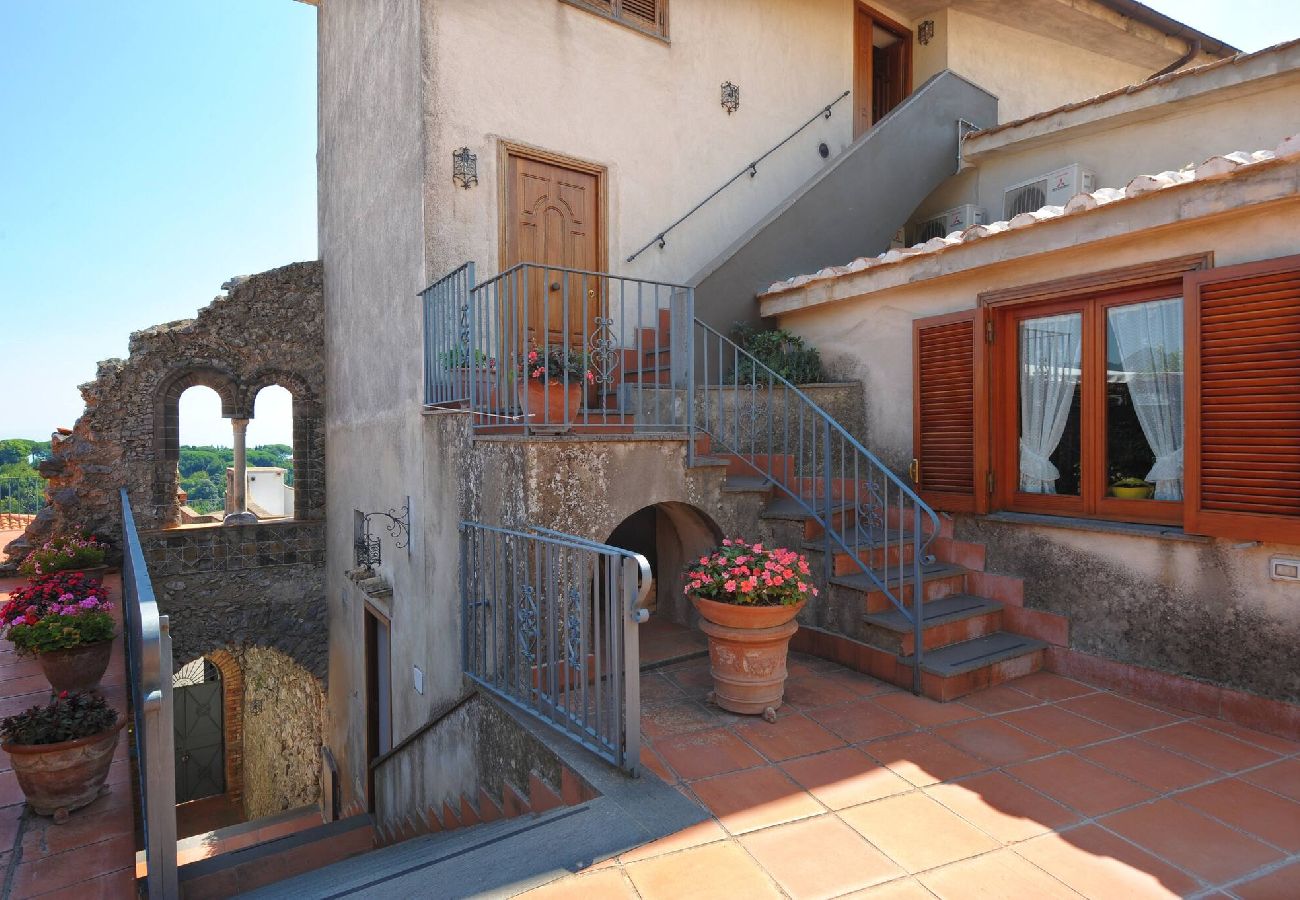 House in Scala - Villa  Great views on the sea and pool!