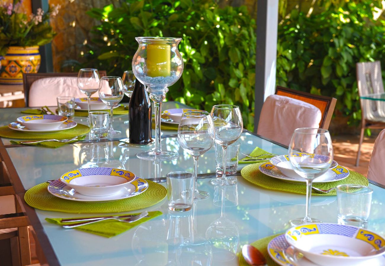 House in Scala - Villa  Great views on the sea and pool!