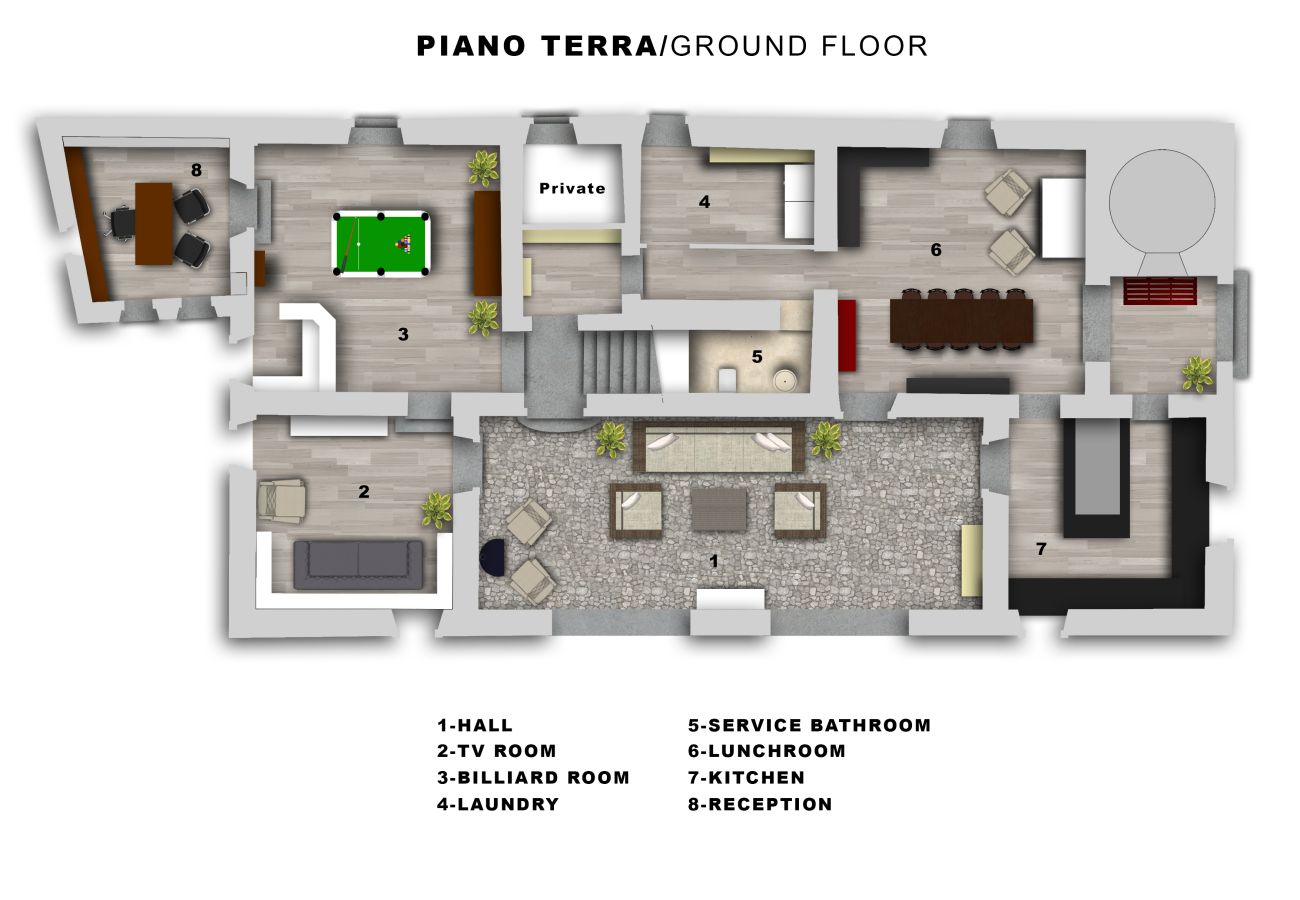 Villa in Tavarnelle Val di Pesa - Villa Tavernella with pool and spa