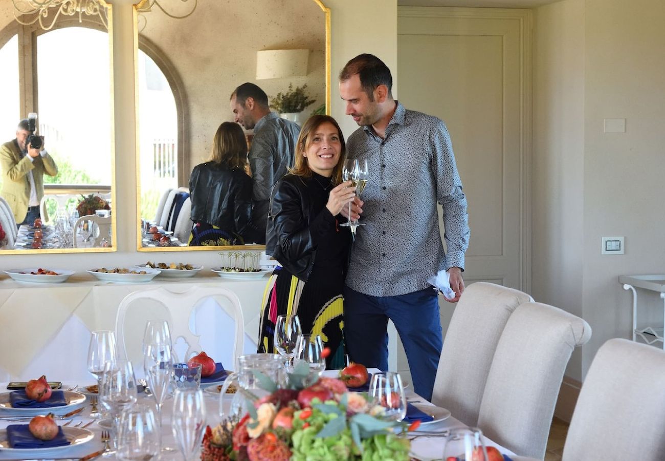 Villa in Reggello - Villa Ruota with views on the Tuscan countryside