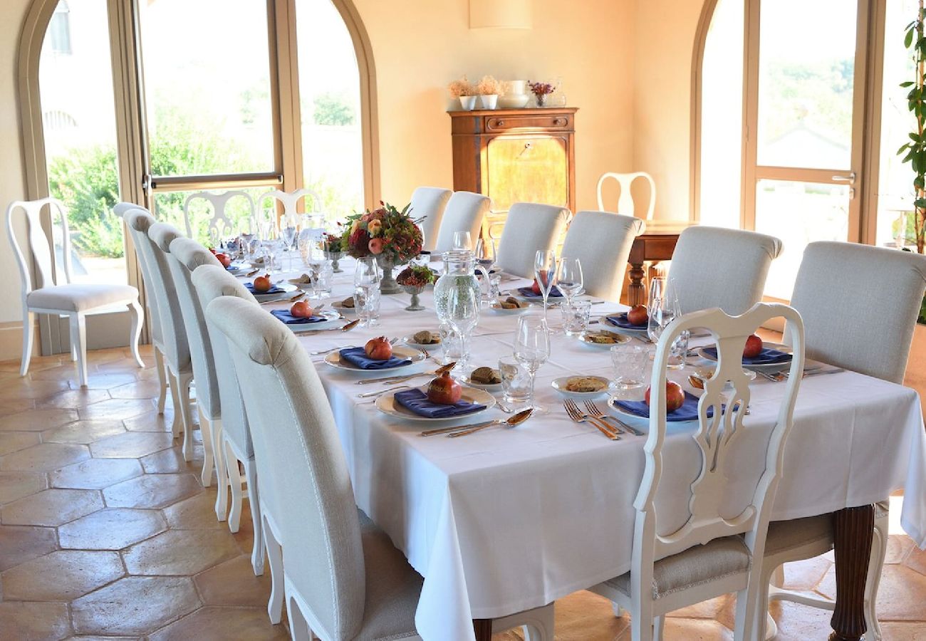 Villa in Reggello - Villa Ruota with views on the Tuscan countryside