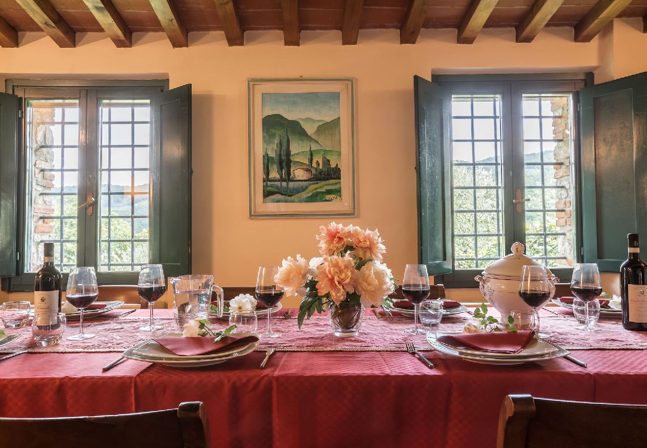 House in Monsummano Terme - Luxury Tuscan villa with exclusive pool