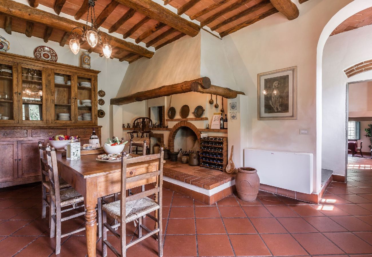 House in Monsummano Terme - Luxury Tuscan villa with exclusive pool
