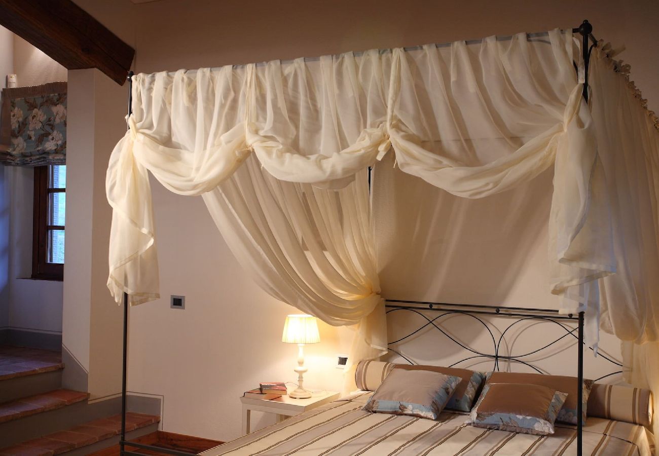 Villa in Reggello - Villa Casa Rossa in a scenic place. 16 people