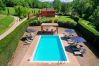 Villa in Reggello - Villa Casa Rossa in a scenic place. 16 people
